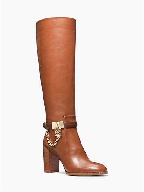 michael kors hamilton embellished leather boot|Hamilton Embellished Leather Boot .